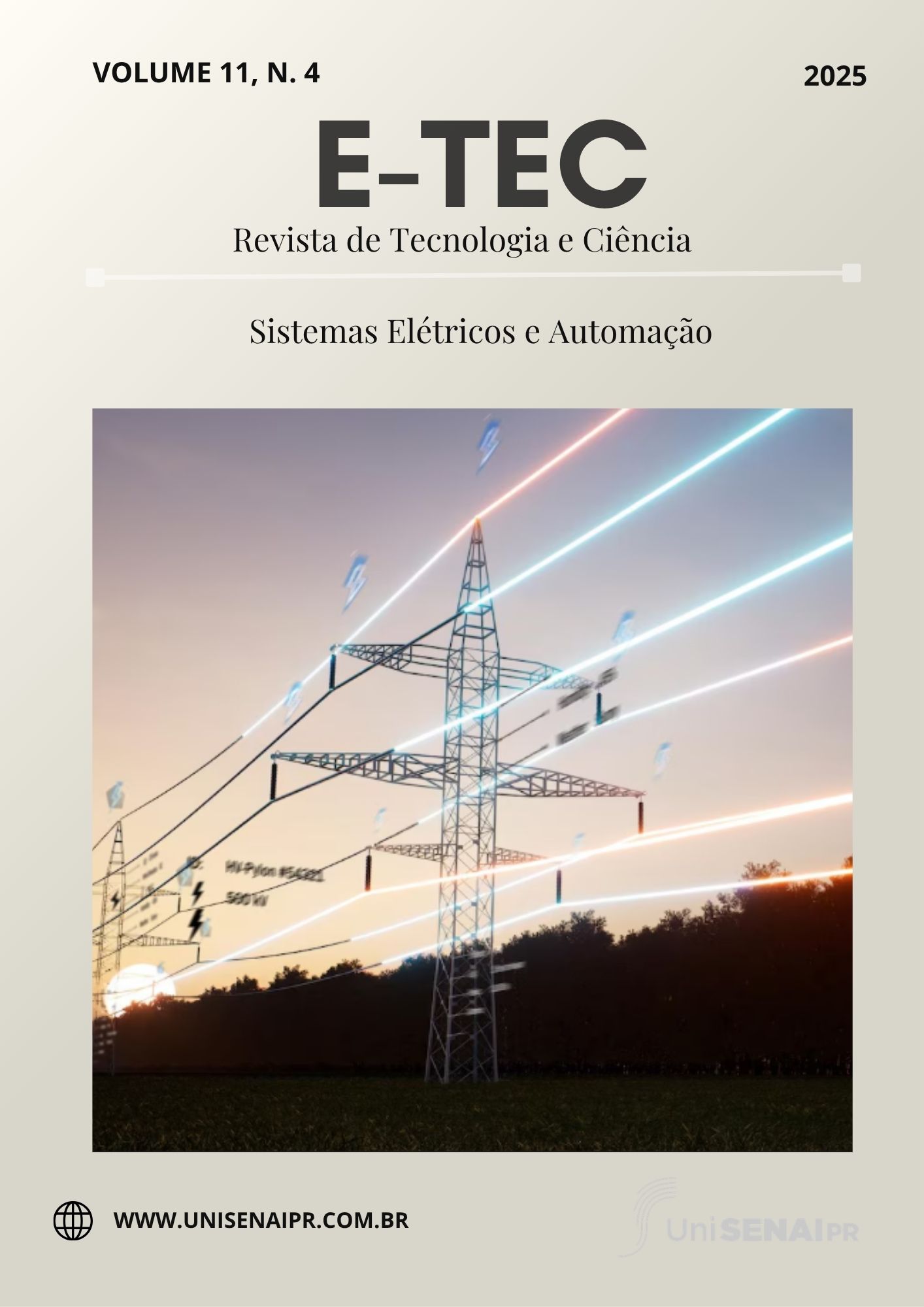 					Visualizar v. 11 n. 4 (2025): Sistemas Elétricos e Automação
				