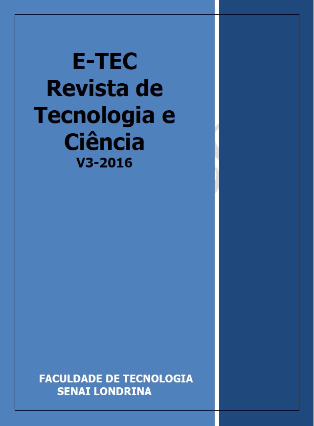 					Visualizar v. 3 n. 1 (2016): Inovação e Estratégias na Manutenção Industrial
				